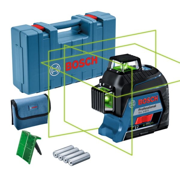 Nivel-laser-de-lineas-80-metros-360º-Bosch-GLL-3-80-G-en-Maletin-de-Plastico